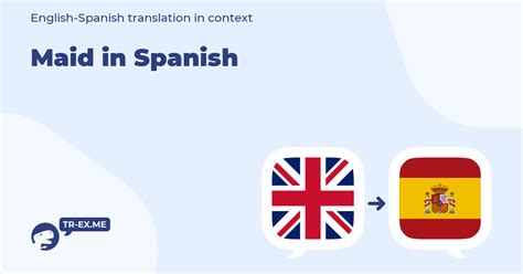 maid traduccion|maid translation spanish.